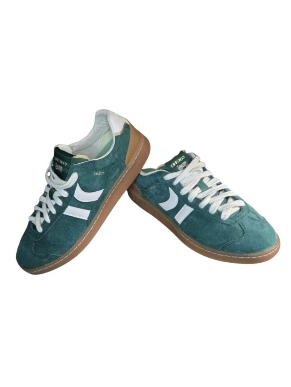 Coolway Duck Shoes in Grass Green w/ White and Gum, Size 10 Men's NEW!!